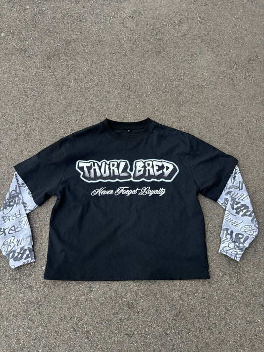 "Concrete" Double Layer Tee